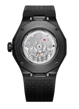Baume et Mercier Black Steel Riviera 10617 Automatic 42mm Mens Watch M0A10617
