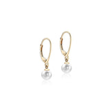 9ct Gold Pearl Drop Earrings