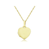 9ct Gold Pillow Heart Locket