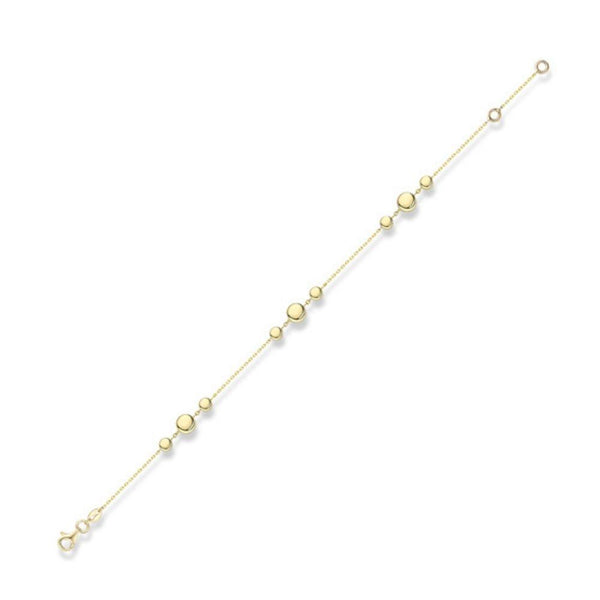9ct Gold Fancy Ball Link Bracelet