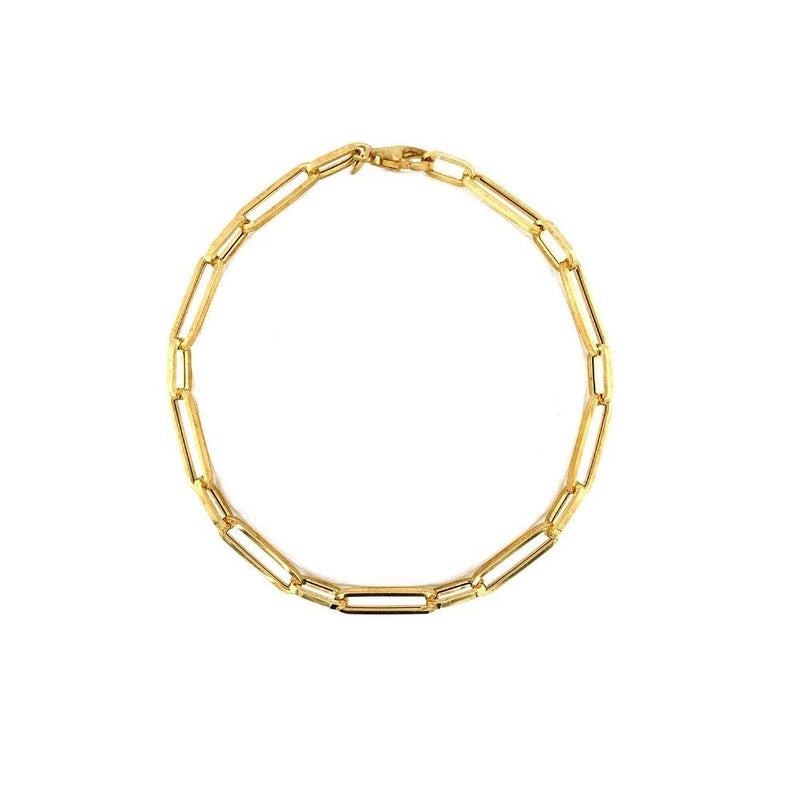 9ct Gold Open Links Bracelet