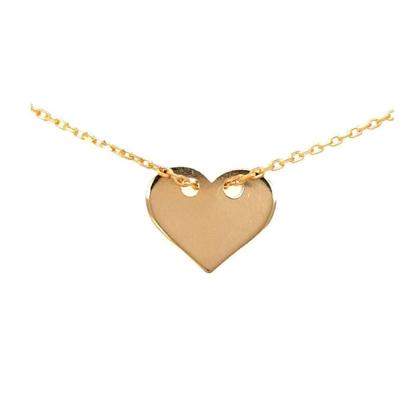 14ct Gold Heart Necklace