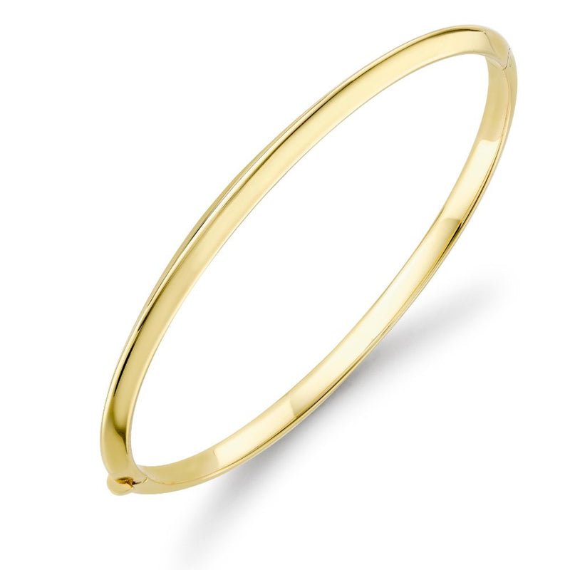 9ct Gold Classic Bangle