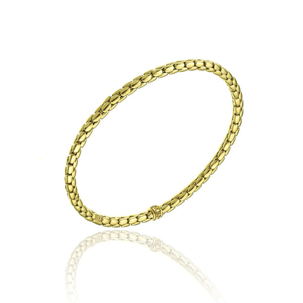Chimento 18ct Gold Stretch Spring Bracelet B1B00952ZZ1180