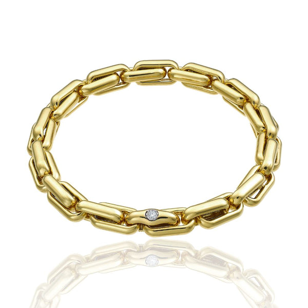 Chimento 18ct Gold X-Tend 0.03ct Diamond Bracelet B1B09480Z11190