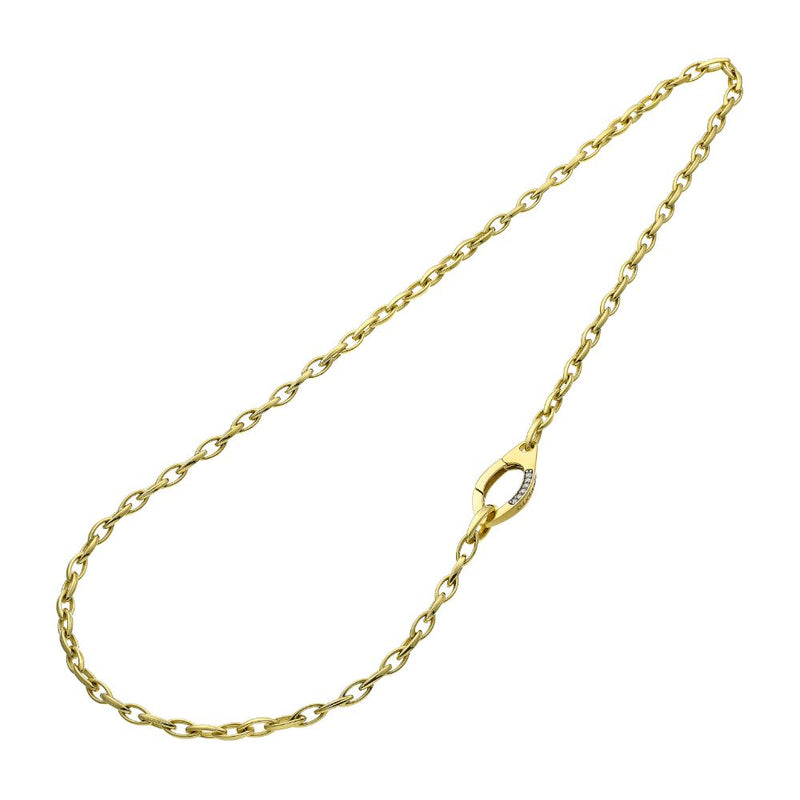 Chimento 18ct Gold Link Sensi 0.11ct Diamond Necklace B1G07540B114500