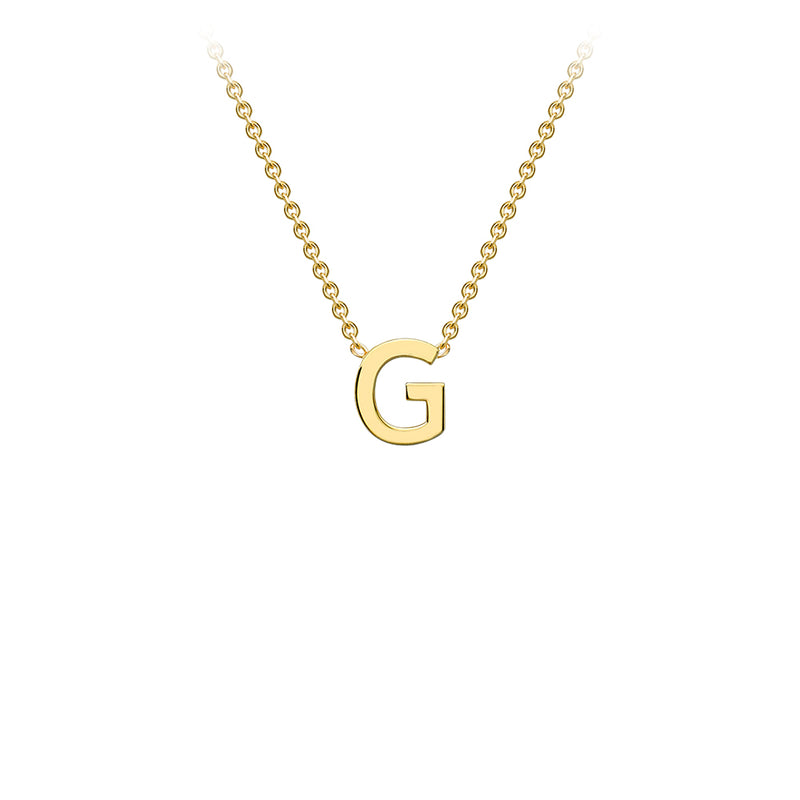 9ct Gold "A-Z" Initial Necklace