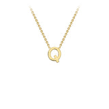 9ct Gold "A-Z" Initial Necklace