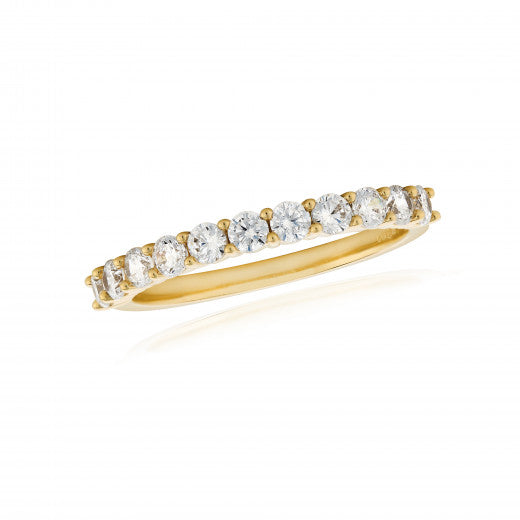 9ct Gold Cubic Zirconia Ring