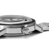 Seiko Presage Automatic Silver Steel Black Dial 40.8mm Watch SSA425J1