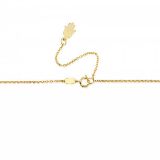 9ct Gold Infinity Knot Bracelet