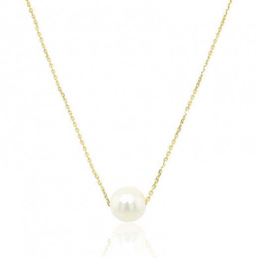 9ct Gold Culture Pearl Necklace