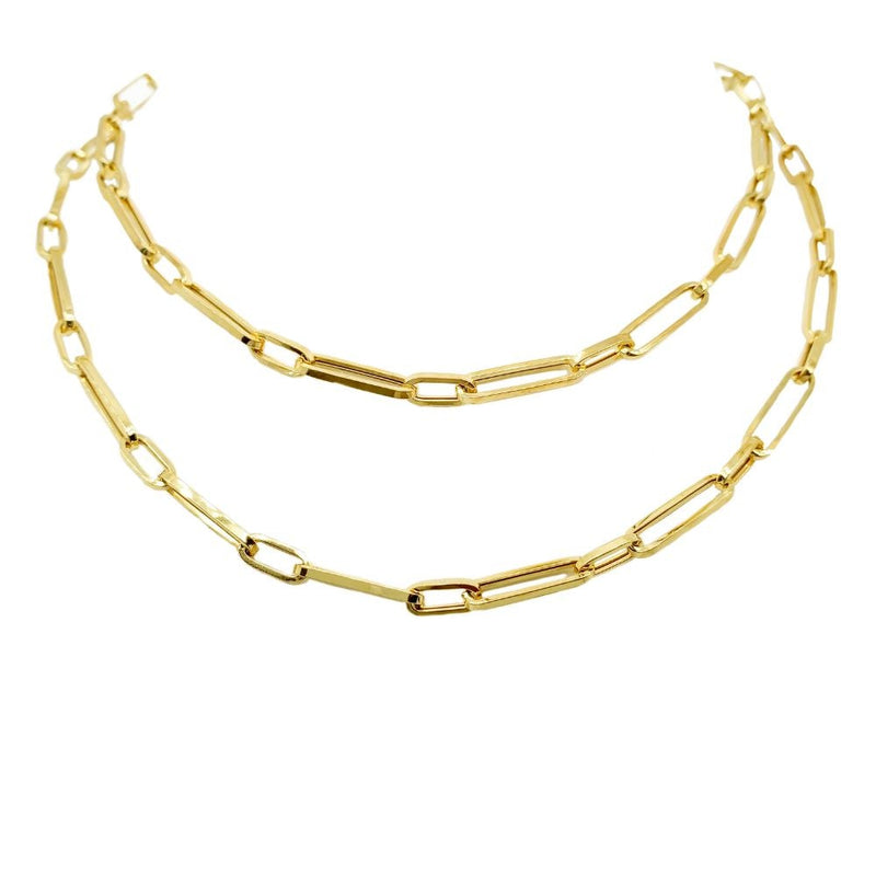 9ct Gold 28" Links Necklace