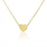 9ct Gold Heart Pendant Necklace