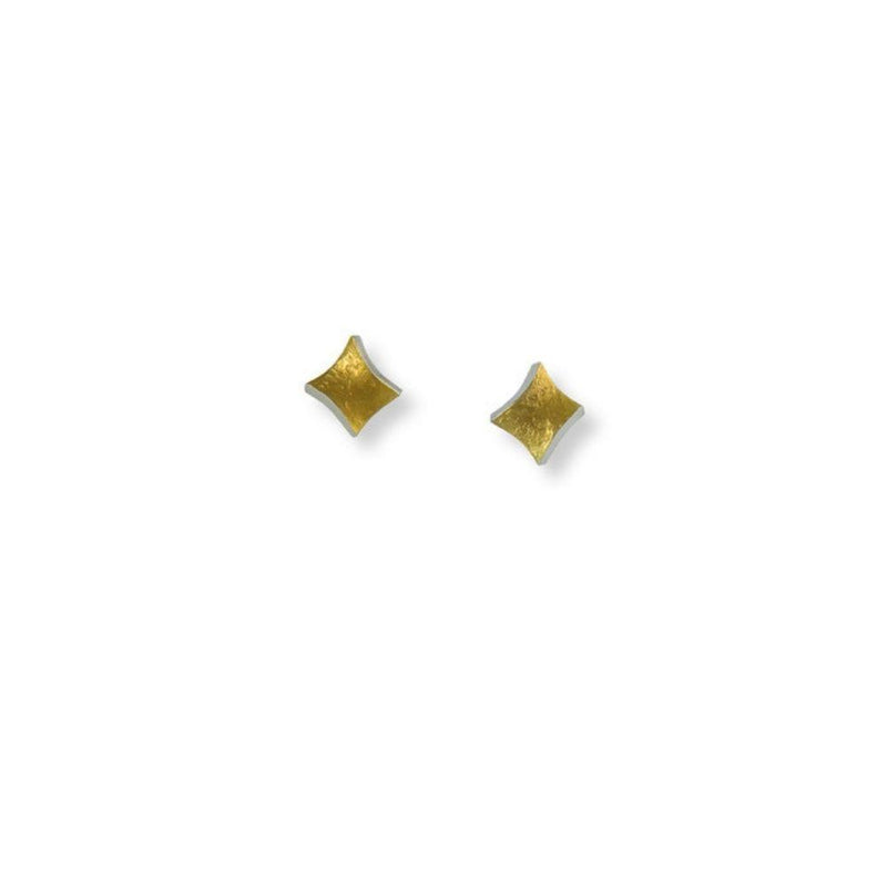22ct Gold Two Tone Earrings – Roop Darshan