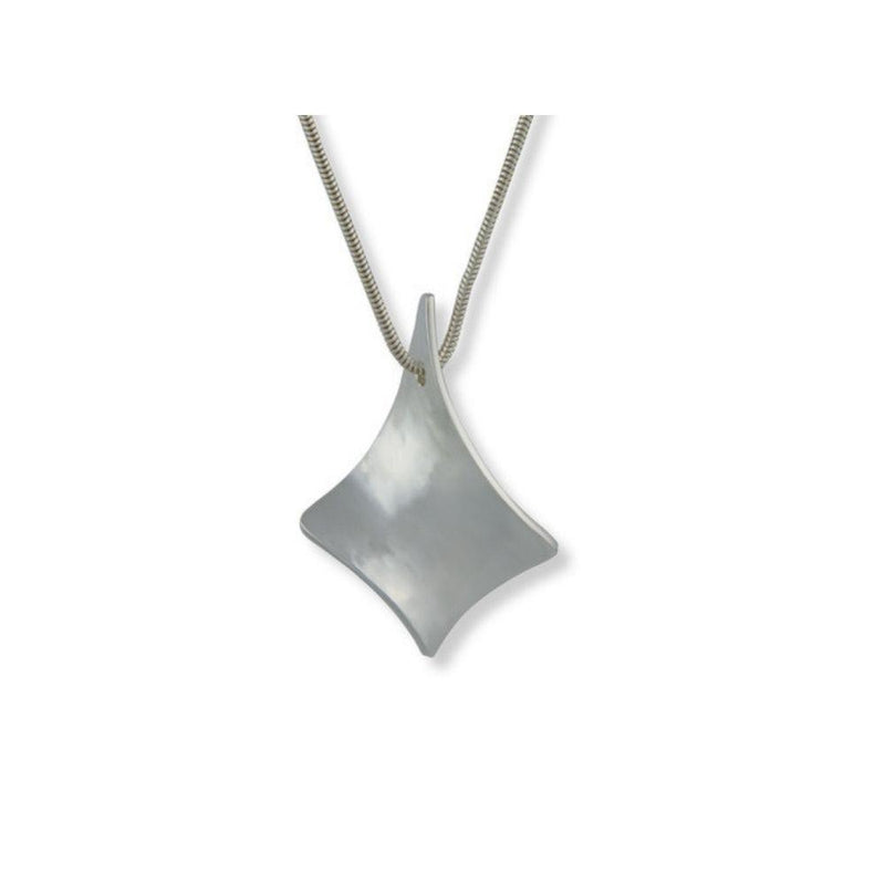 Seamus Gill Silver Twist Medium Necklace