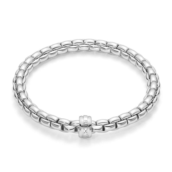 FOPE Flex'it Eka 18ct White Gold Bracelet 704B