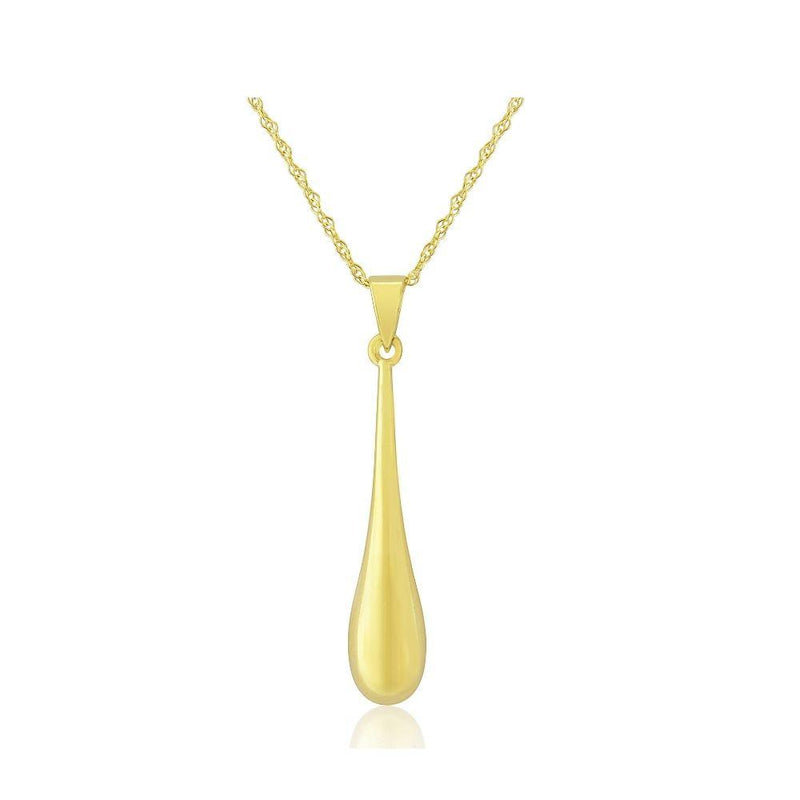 9ct Gold Drop Necklace