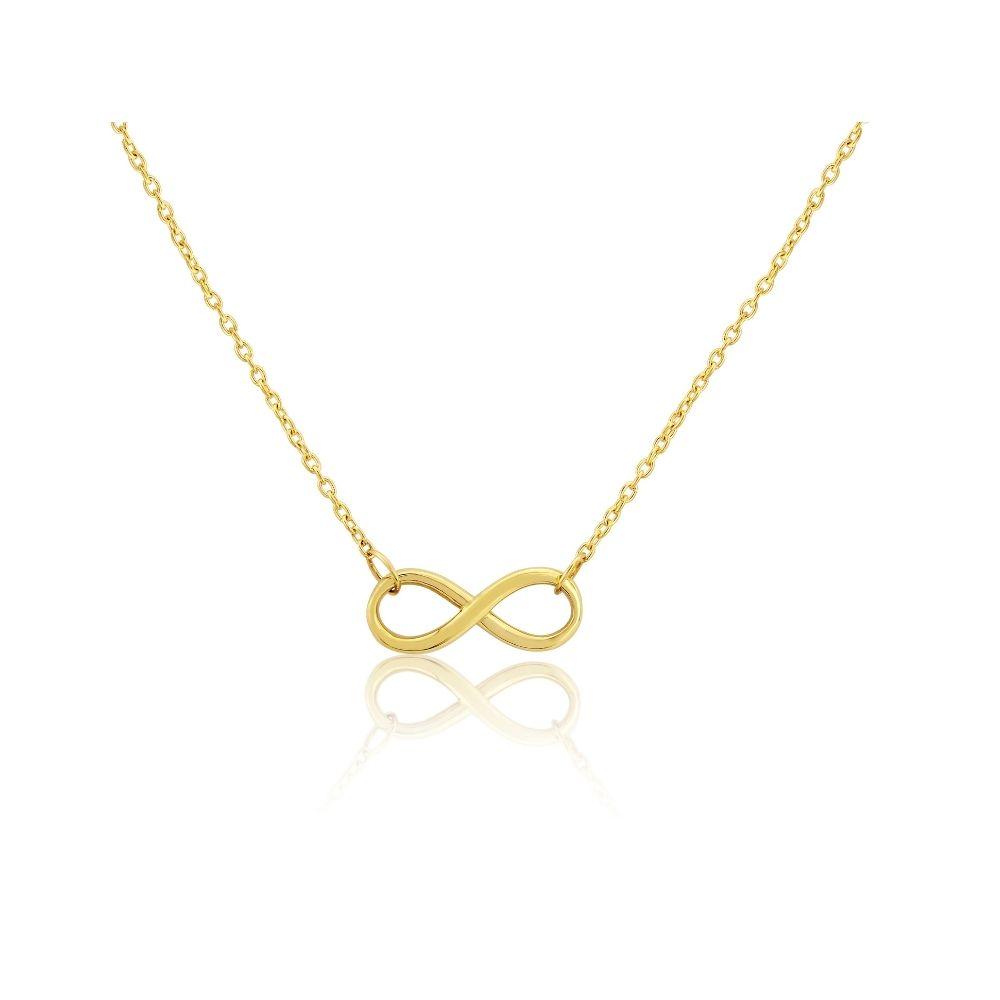 Infinity hotsell necklace gold