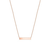 9ct Gold Bar Necklace