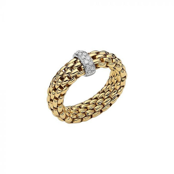 FOPE Vendome 18ct Yellow Gold Ring AN559 BBRM