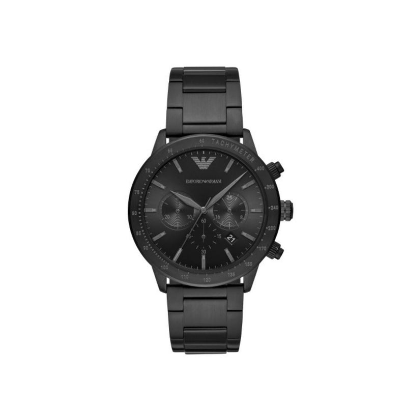 Emporio Armani Mario Black Chrono Watch AR11242