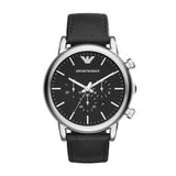 Emporio Armani Luigi Black Chrono Mens Watch AR1828