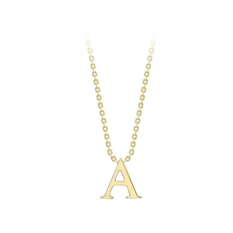 9ct Gold Initial 'A' Pendant