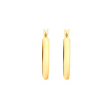 9ct Gold 16mm Creole Hoop Earrings