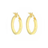 9ct Gold 16mm Creole Hoop Earrings