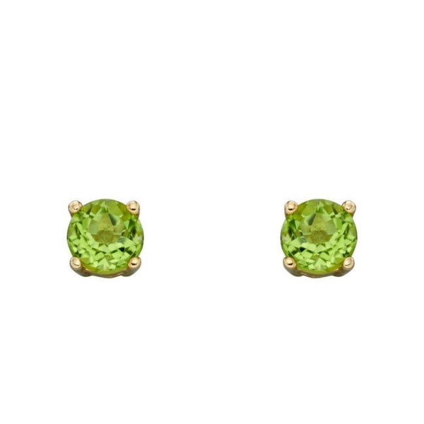 9ct Gold August Birthstone Earrings