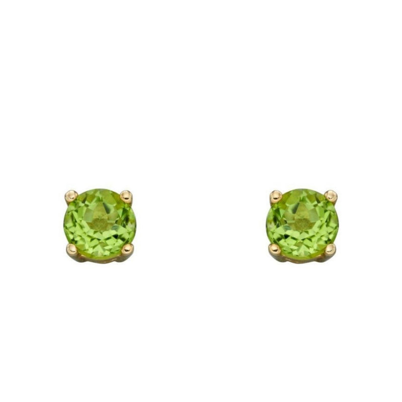 9ct Gold August Birthstone Earrings