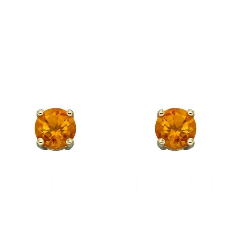 9ct Gold November Birthstone Earrings