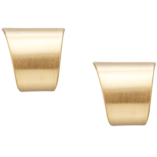 Bizzotto Gioielli 18ct Gold Satin Stud Earrings