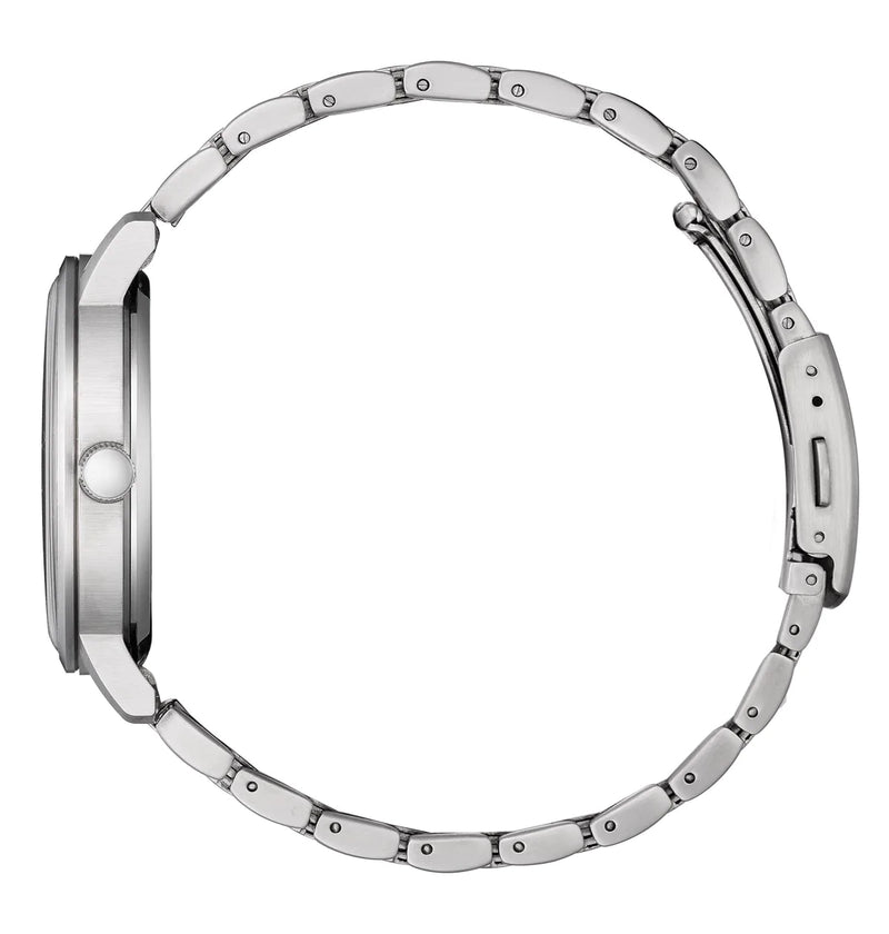 Citizen Eco Drive Stainless Steel SIlver Dial 40mm Men Watch BM7460-88H