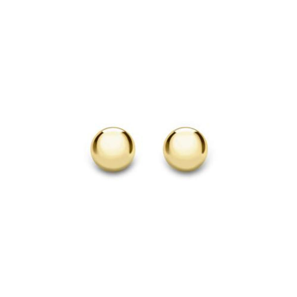 9ct Gold 4mm Ball Stud Earrings