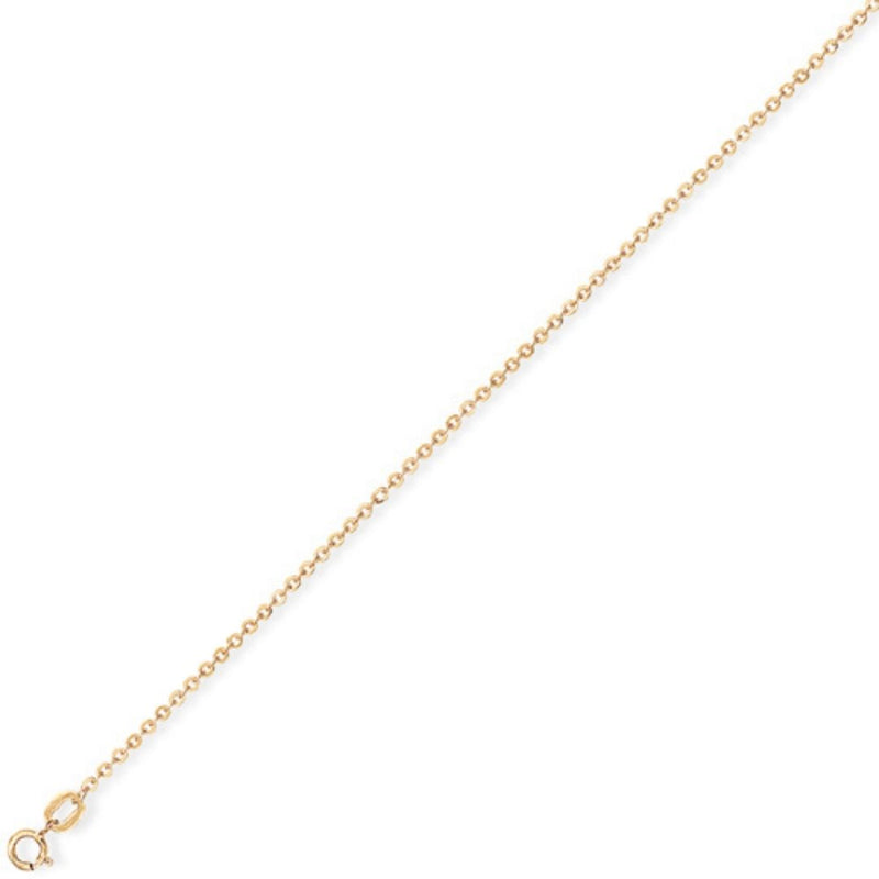 9K Gold Figaro T-Bar Necklace - Fallers - Fallers.com - Fallers Irish  Jewelry