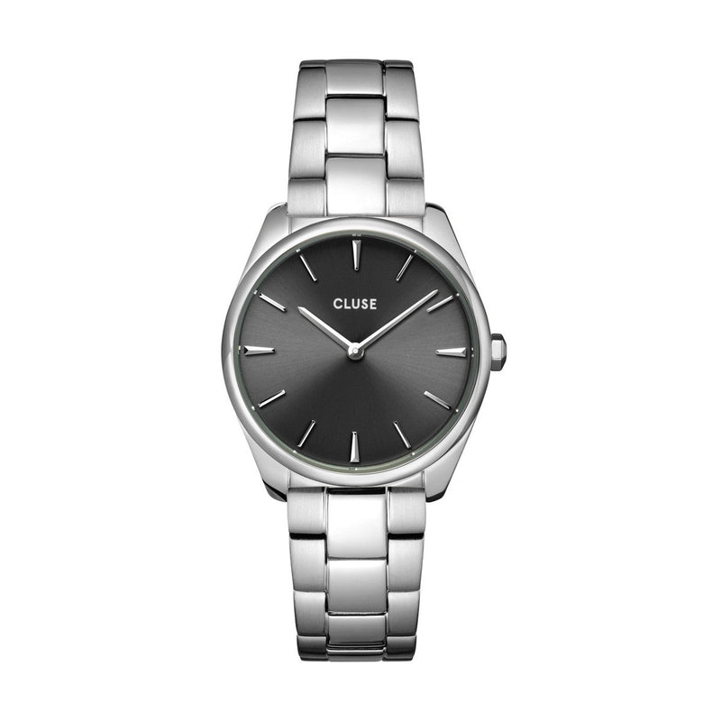 Cluse Féroce Petite Silver Steel 31.5mm Ladies Watch CW11202