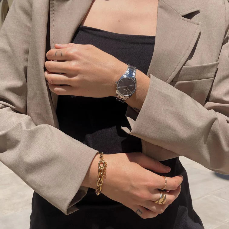 Cluse Féroce Petite Silver Steel 31.5mm Ladies Watch CL30011