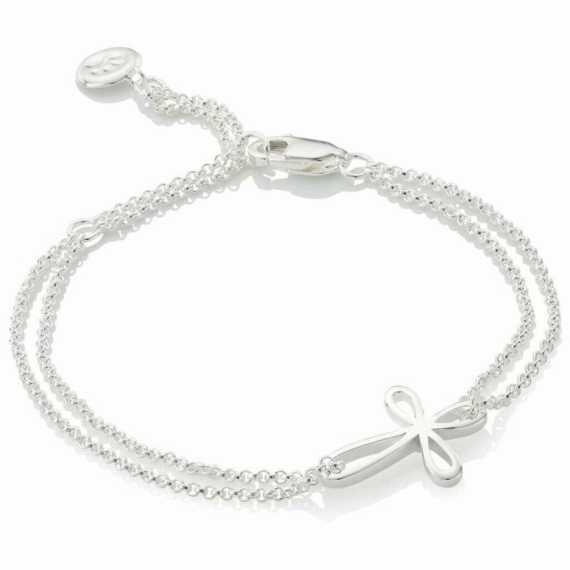 Molly Brown Cherish Silver Cross Bracelet MB241-05