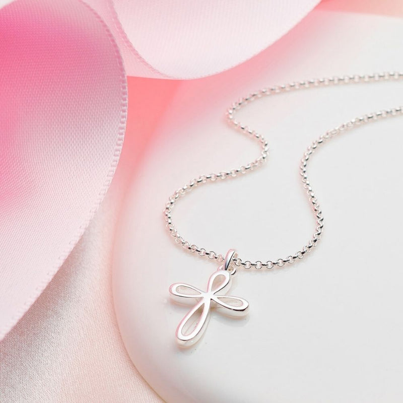 Molly Brown Cherish Signature Cross Necklace MB241-01