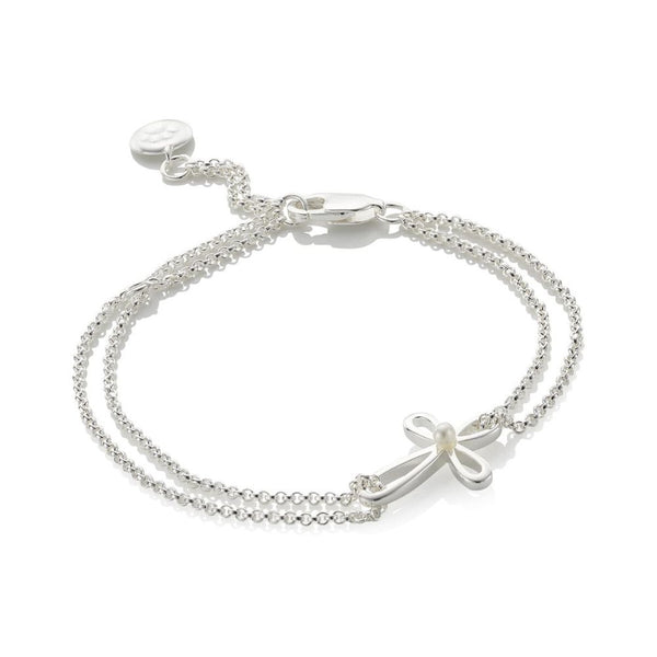 Molly Brown Cherish Pearl Cross Bracelet MB241-07