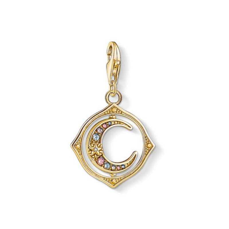 Thomas Sabo Charm Club Colourful Moon Charm 