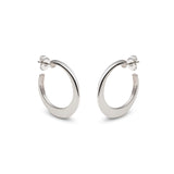 Maureen Lynch Circle of Dreams Small Sterling Silver Hoop Earrings