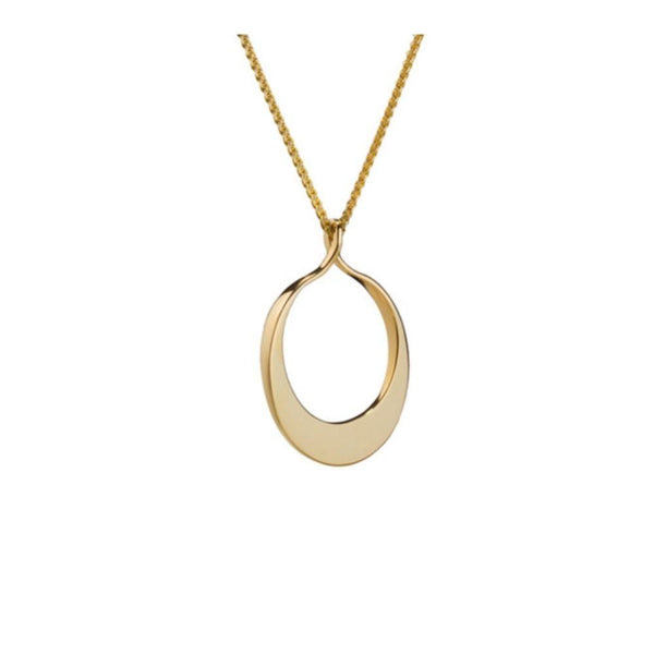 Maureen Lynch Circle of Dreams 9ct Gold Necklace DL14