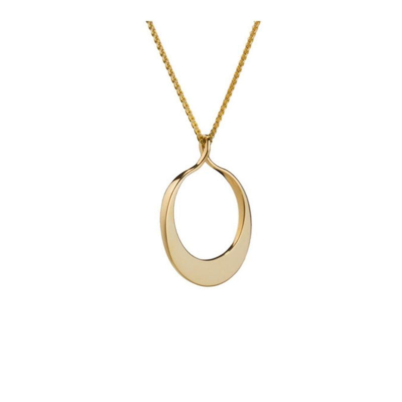 Maureen Lynch Circle of Dreams 9ct Gold Necklace DL14