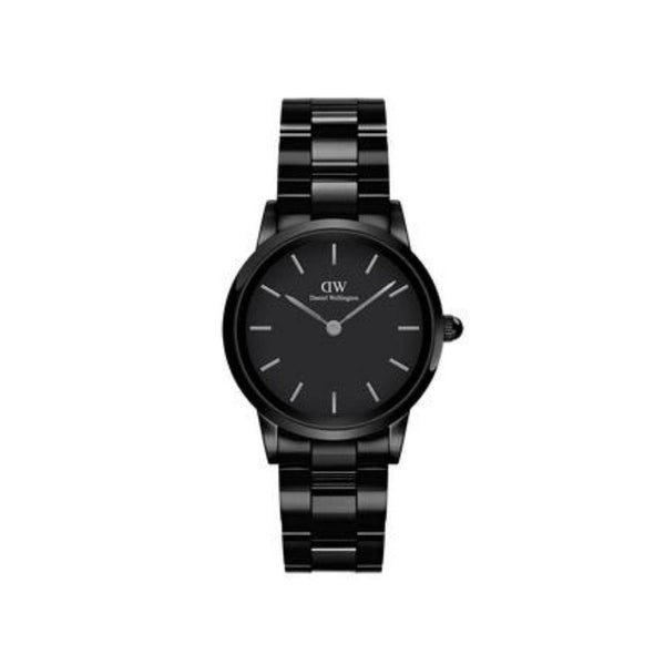 Daniel Wellington Iconic Link Black Ceramic 28mm Watch DW00100415