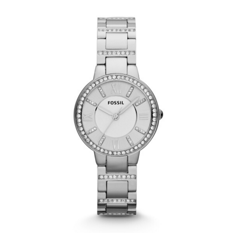 Ladies Steel Fossil Virginia Watch ES3282