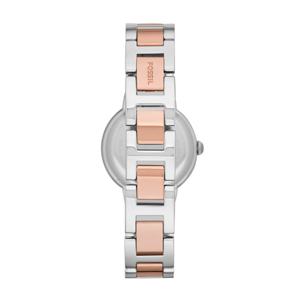 Fossil Virginia Quartz Two-Tone 30mm Ladies Watch ES3405