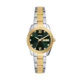 Fossil Scarlette 2 Tone Steel 32mm Ladies Watch ES5240